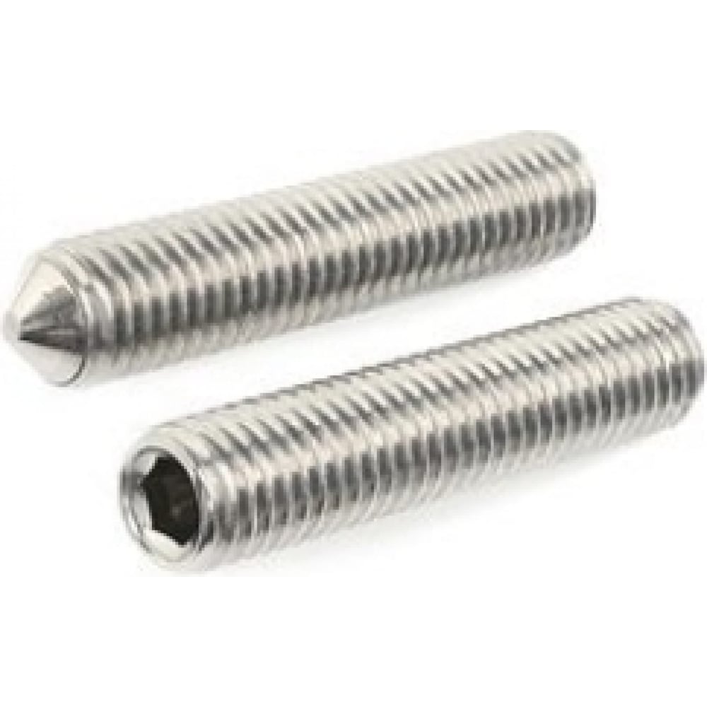 Изображение товара Установочный винт ЦКИ Глобал DIN914, М3x8, 45H, Ц, HEX1.5, 250 шт. 75352