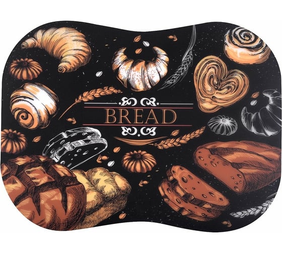 Изображение товара Разделочная доска МУЛЬТИДОМ Хлебное изобилие размер 40х30 см NEW МТ80-444