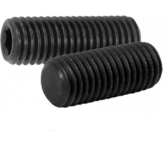 Изображение товара Установочный винт ЦКИ Глобал DIN 913 м10x1.0x16 45h, оксидированный, hex 5, 20 шт. 50438