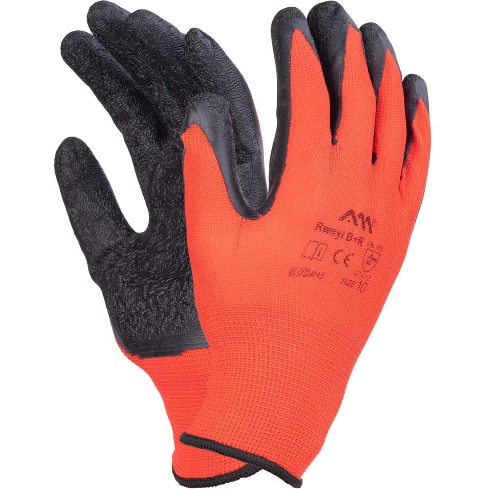 Изображение товара Перчатки FORT 1421 нейлон с рифл. латекс покр. (100 пар) 00-50146383