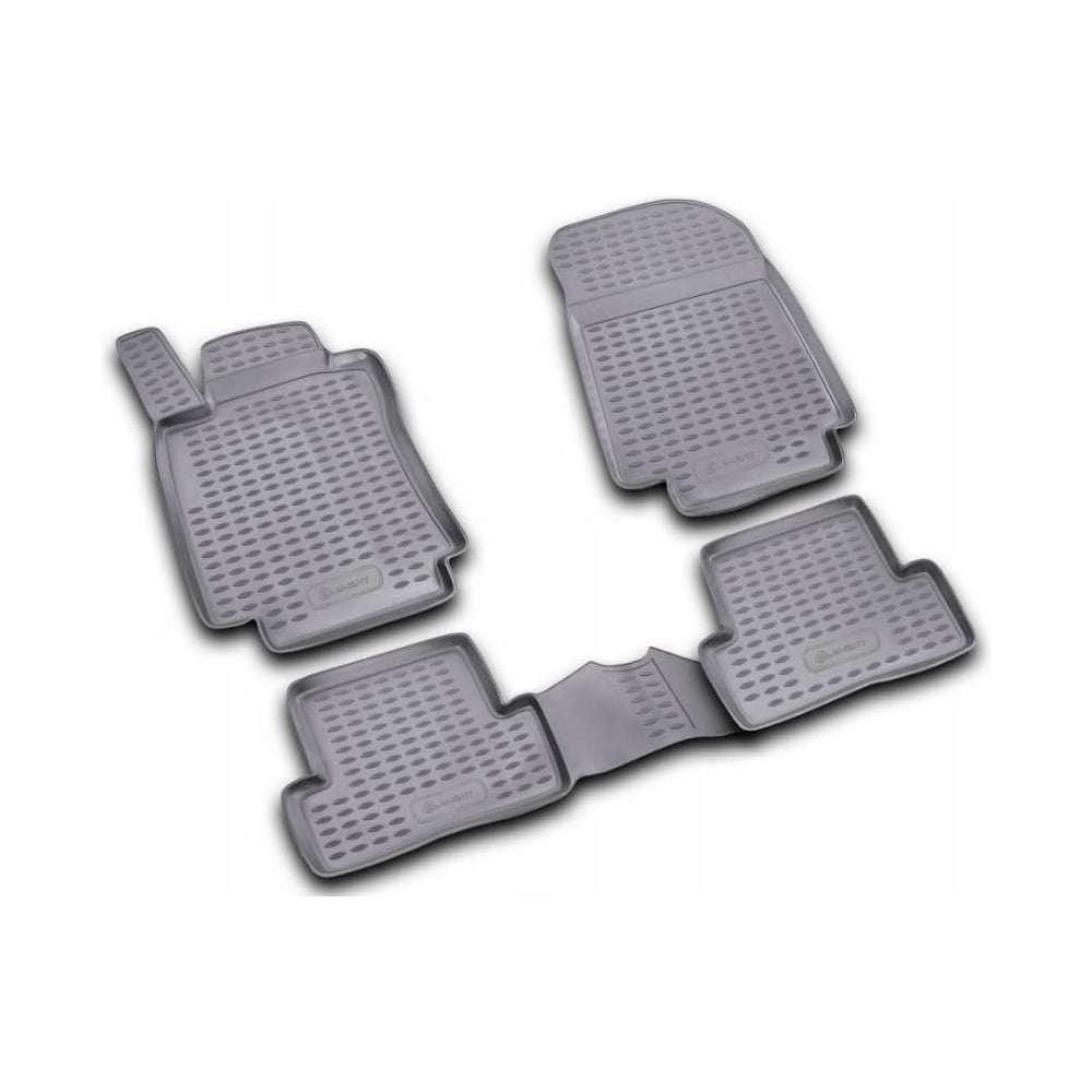 Изображение товара Коврики Element 3D в салон для BYD Yuan Plus 2025 - 4шт. (полиуретан) / Бед ELEMENT3DAN1080210k