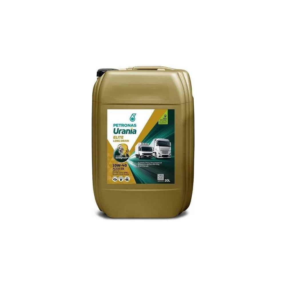 Изображение товара Моторное масло PETRONAS URANIA ELITE LONG DRAIN синт.10W40 20 л API CK-4, API CJ-4, ACEA E8, E7, шт 88004R41EU