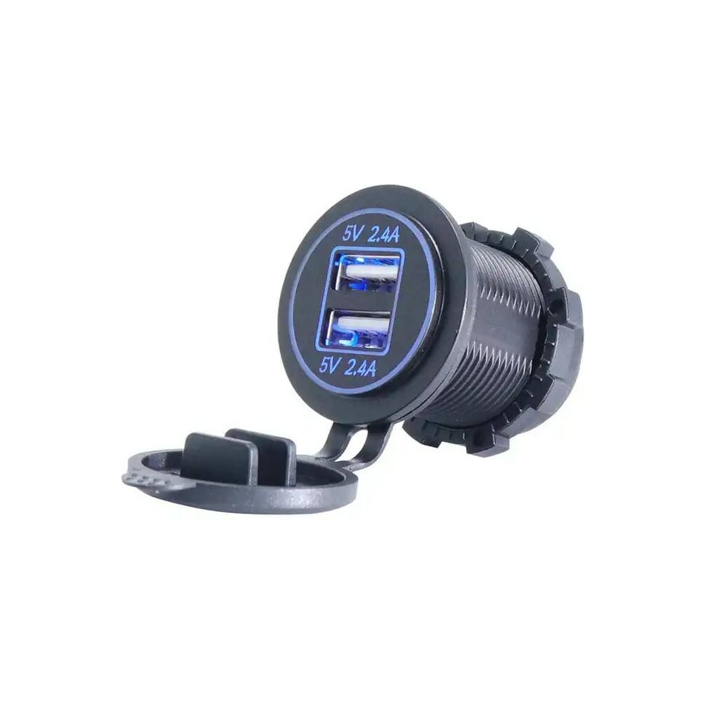 Изображение товара Розетка USB РИФ 2 5В/2,4А RIF22-4-1017600