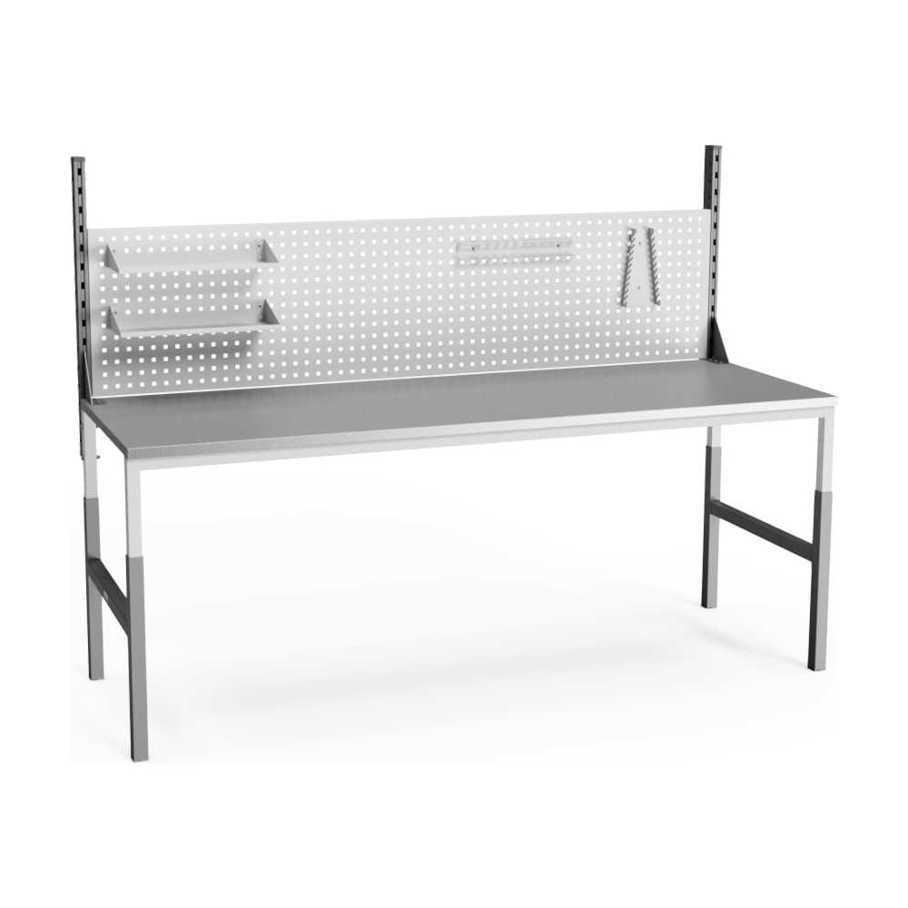 Изображение товара Стол-Верстак регулируемый по высоте +перфопанель с аксессуарами Диком СР-М-200-02 ЦДСП 14.0323-306