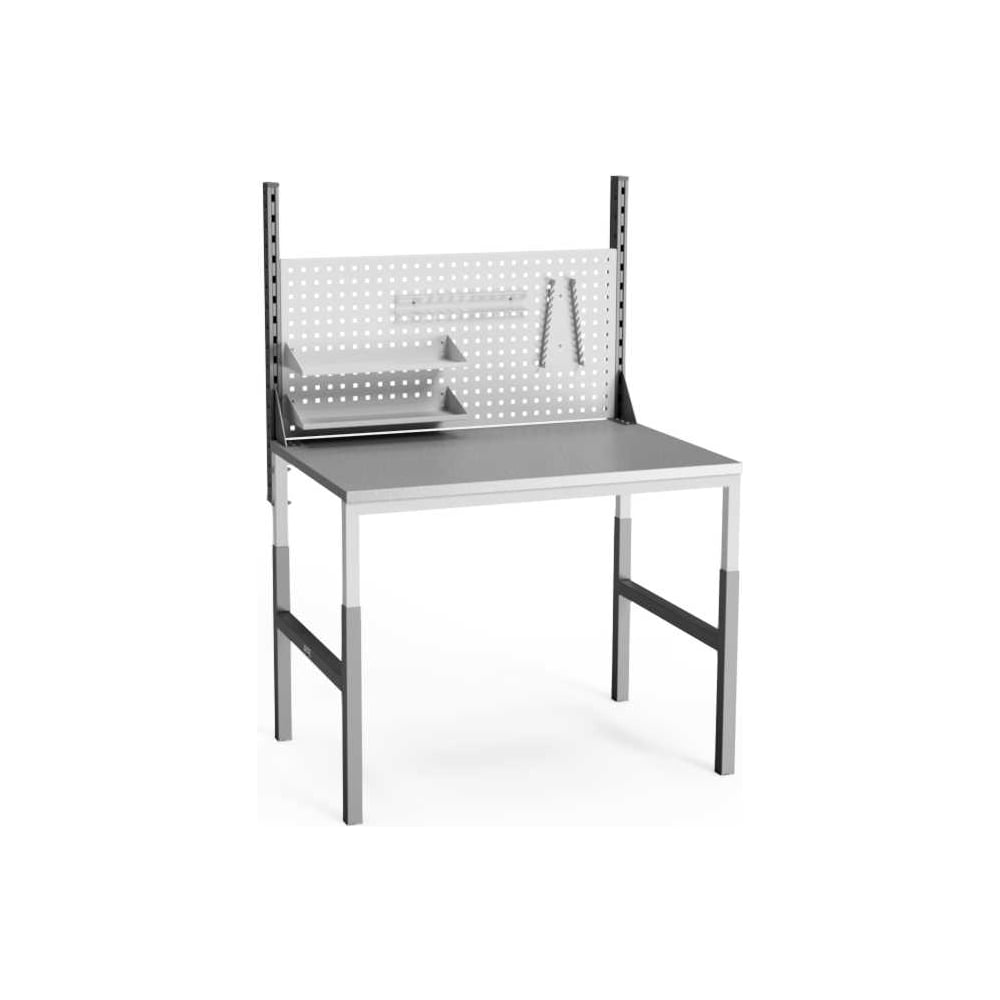 Изображение товара Стол-Верстак регулируемый по высоте +перфопанель с аксессуарами Диком СР-М-100-02 ЦДСП 14.0321-306