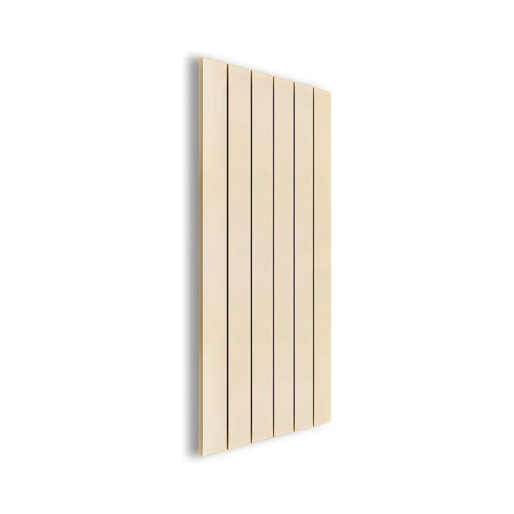 Изображение товара Радиатор отопления алюминиевый вертикальный MIVARMO 6 секции, 2000 мм, жемчужно-белый, Multiflex центральное MA6-2000-1013-MC