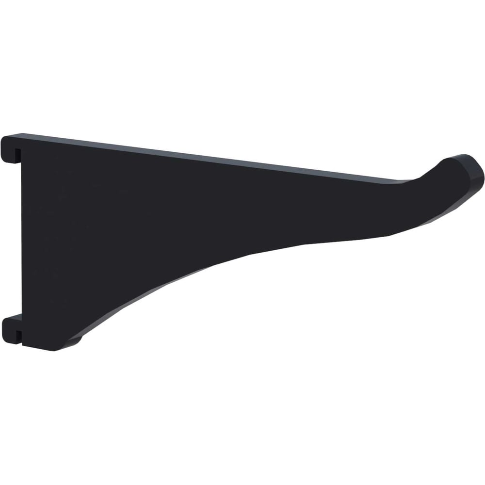 Изображение товара Крючок пластиковый ООО Металекс КР1 70мм, черный, 10 шт 301016