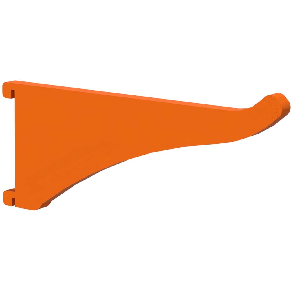 Изображение товара Крючок пластиковый ООО Металекс КР1 70мм, оранжевый, 10 шт 301014