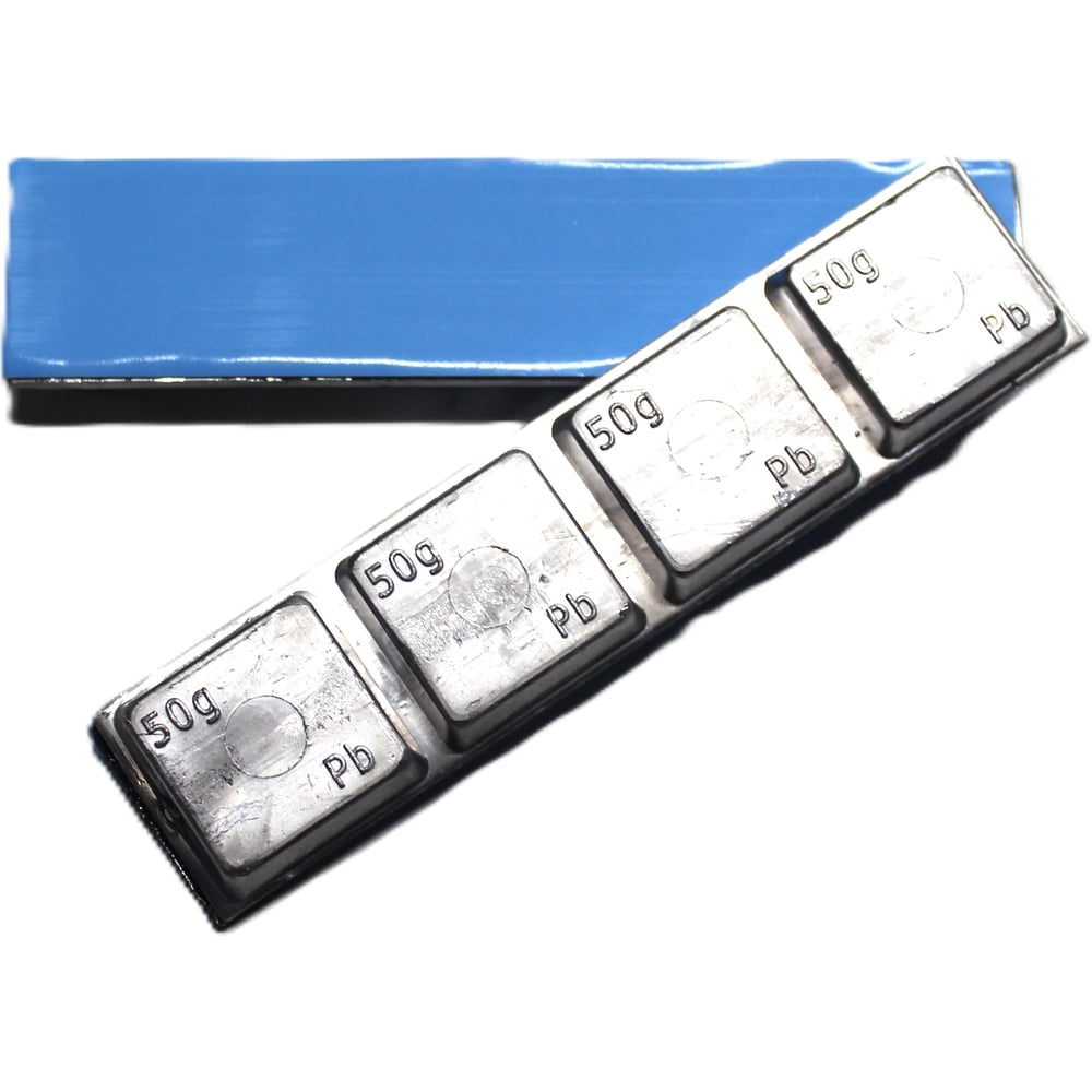 Изображение товара Грузики балансировочные адгезивные (самоклеющиеся) для грузовых авто 200 г, 4×50, 15 шт R2R 6070-ГРС0063Т-200-15