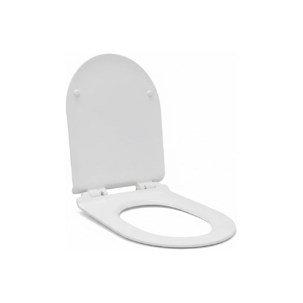 Изображение товара Сиденье для унитаза-моноблока WAVE ZEN дюропласт, микролифт, БЕЛЫЙ глянец 557064