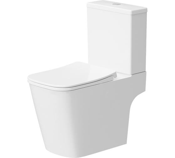 Изображение товара Унитаз-компакт безободковый с сиденьем микролифт Damixa Titan DX78C8601SC