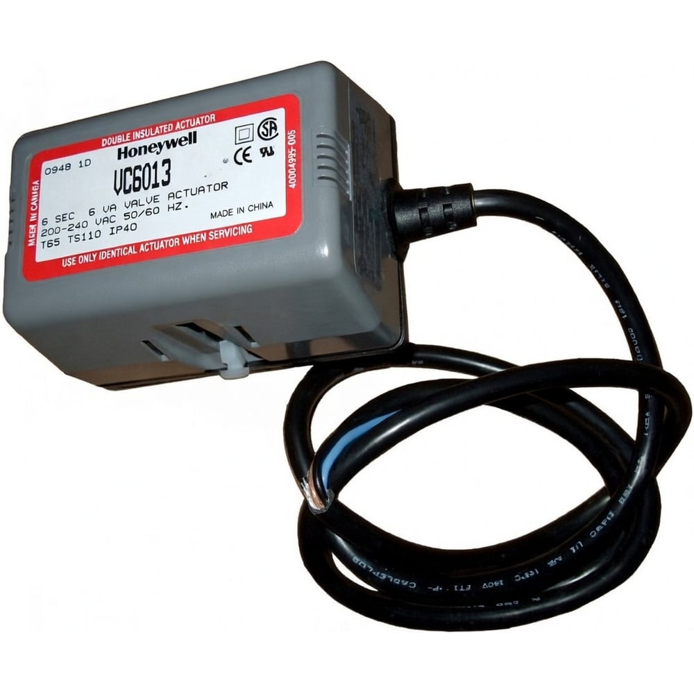 Изображение товара Привод зонального клапана Honeywell 3-х проводной для SPDT 230V 1м VC6013ZZ00/U