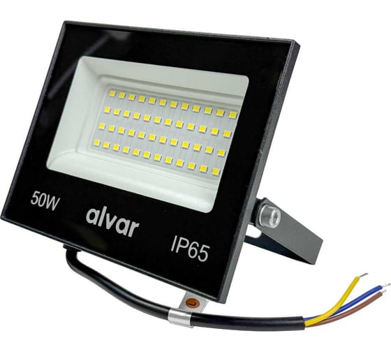 Изображение товара Светодиодный прожектор Alvar 50Вт, 6000К холодный, 220В AL-FL50W