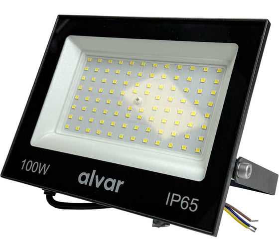 Изображение товара Светодиодный прожектор Alvar 100Вт, 6000К холодный, 220В AL-FL100W