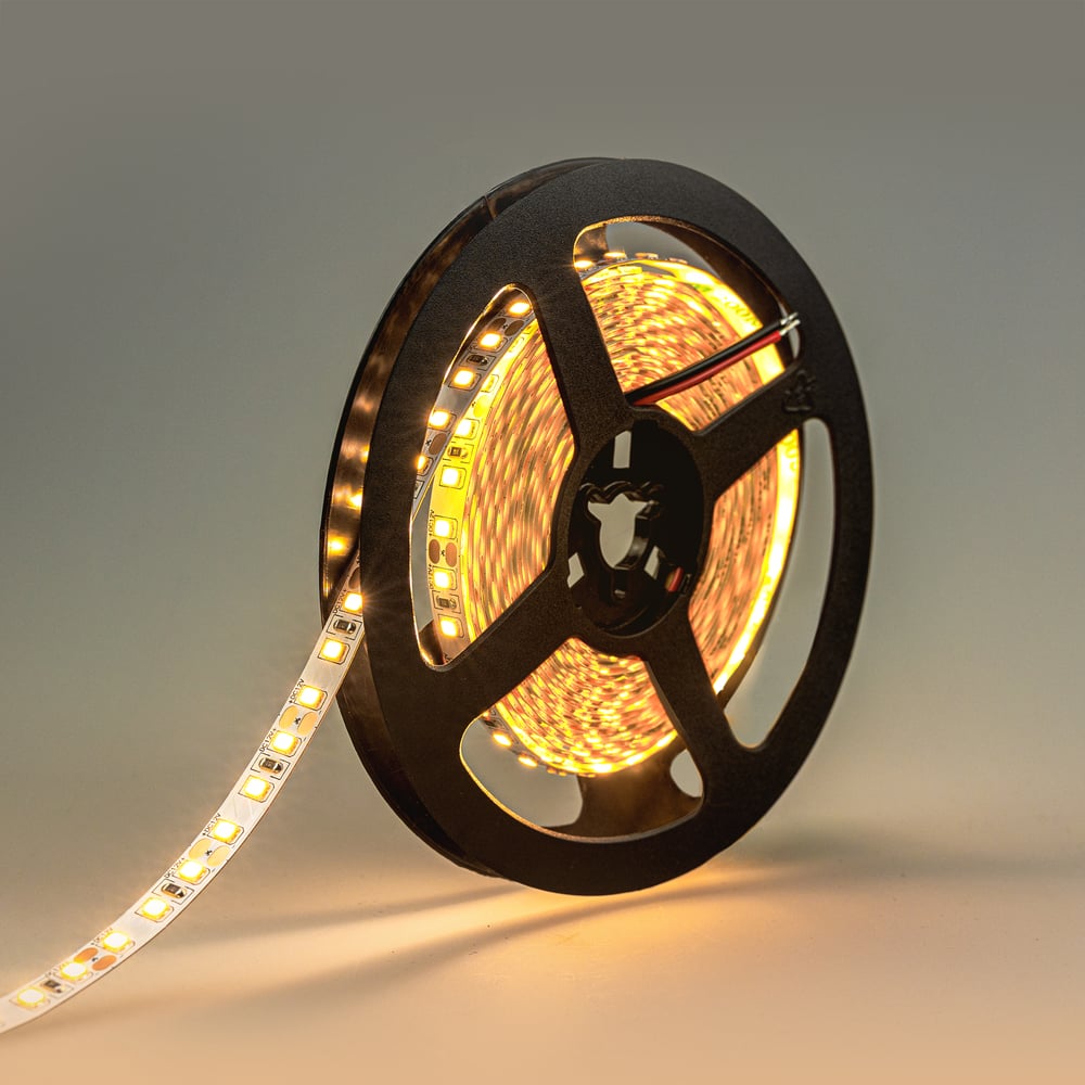Изображение товара Светодиодная лента Alvar PREMIUM 12В 9.6Вт 3000К теплая, IP20, 2835 120 LED AL-P1296WW_5