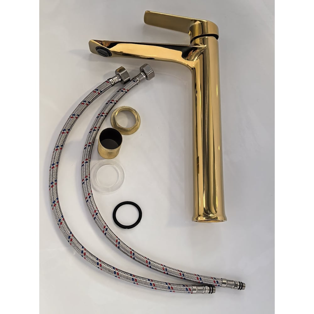 Изображение товара Смеситель для раковины высокий золото Kati Teymi T10281 ЦБ-00297800