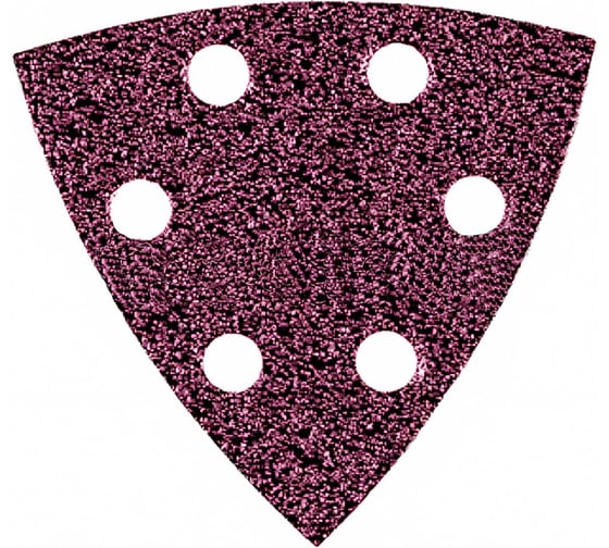 Изображение товара Треугольник шлифовальный универсальный 5 шт. (93х93х93 мм; Р100) "МАСТЕР" Зубр 35583-100