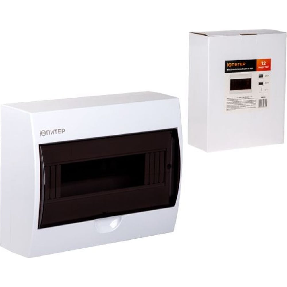 Изображение товара ЩРН-П-12 Юпитер JP4112-04 - навесной распределительный шкаф, 12 модулей, IP50