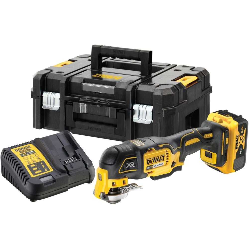 Изображение товара DEWALT DCS356P1 - реноватор 18В, 20к/мин, кейс, 5Ач