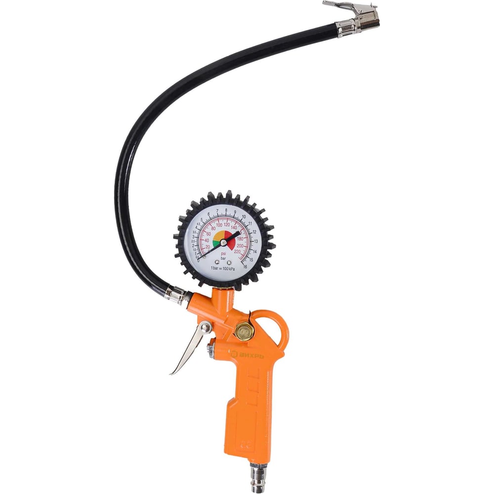 Изображение товара Пистолет для подкачки шин Вихрь ПШ-12В 74/3/93 Изображение товара Пистолет для подкачки шин Вихрь ПШ-12В 74/3/93