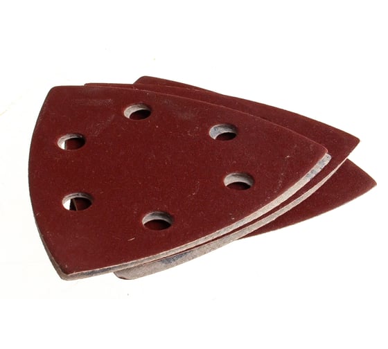 Изображение товара Треугольник шлифовальный универсальный 5 шт. (93х93х93 мм; Р320) "МАСТЕР" Зубр 35583-320