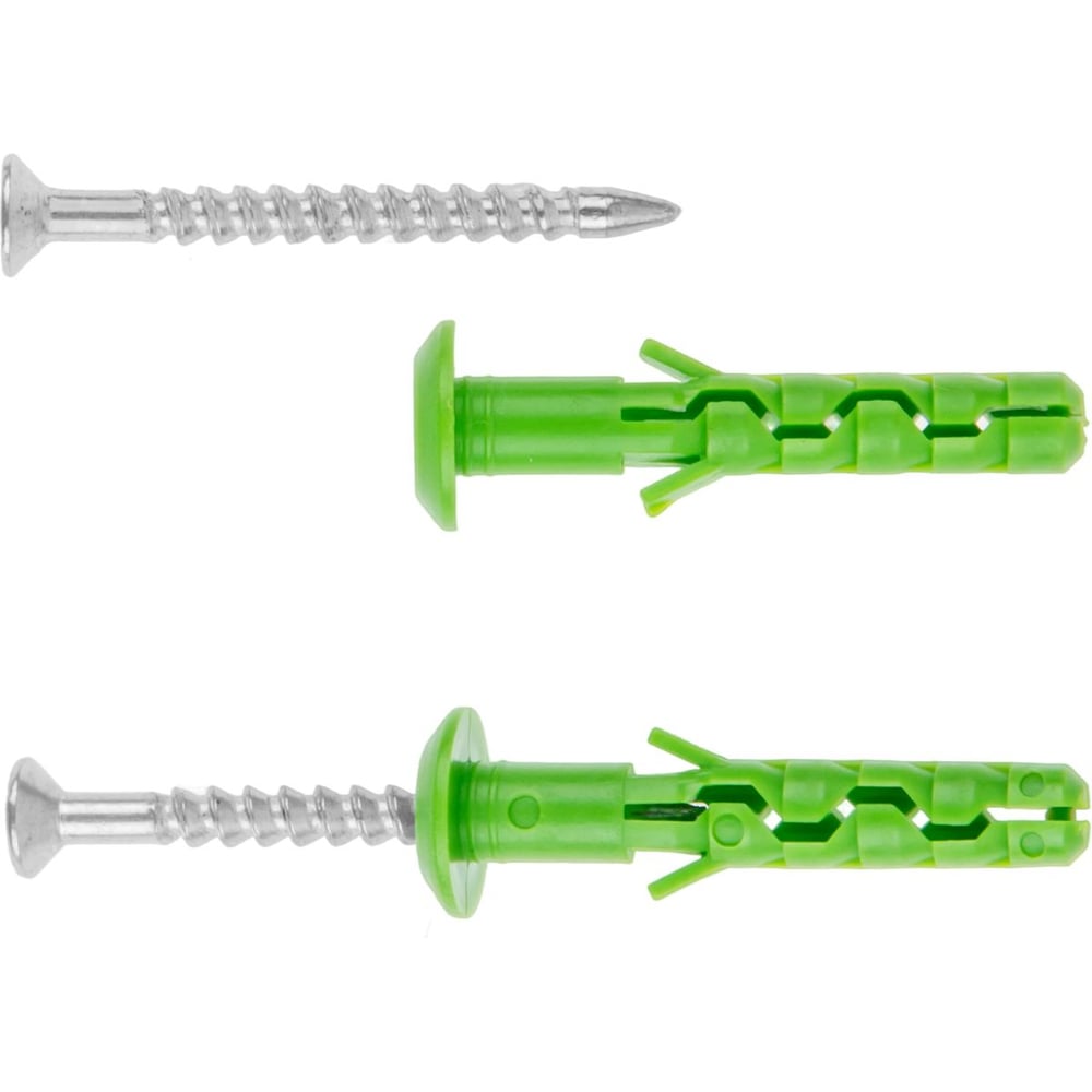 Изображение товара Дюбель-гвоздь, 6х60 мм, полипропилен, гриб, 200 шт. в пакете STARFIX SM-93313-200 ЦИ-0013880403