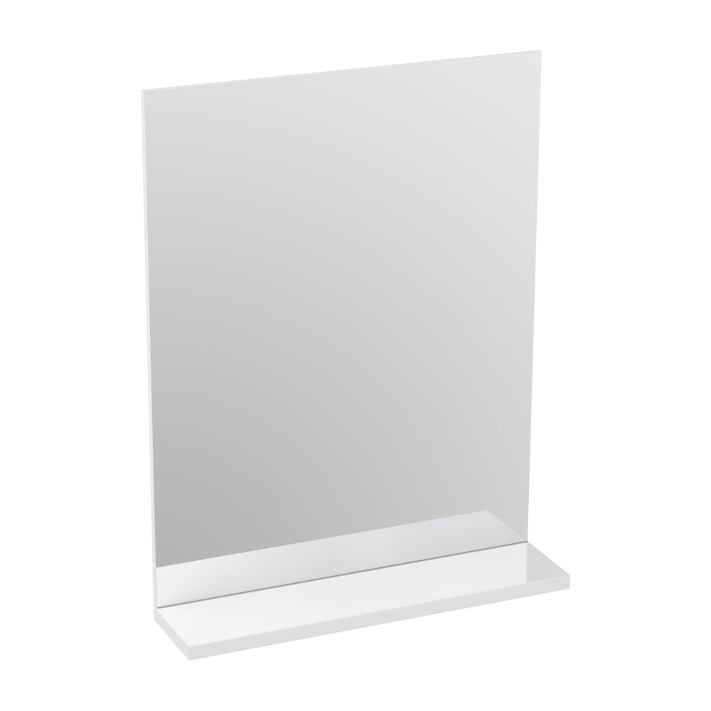 Изображение товара Зеркало Cersanit Melar с белой полочкой 648x500 мм