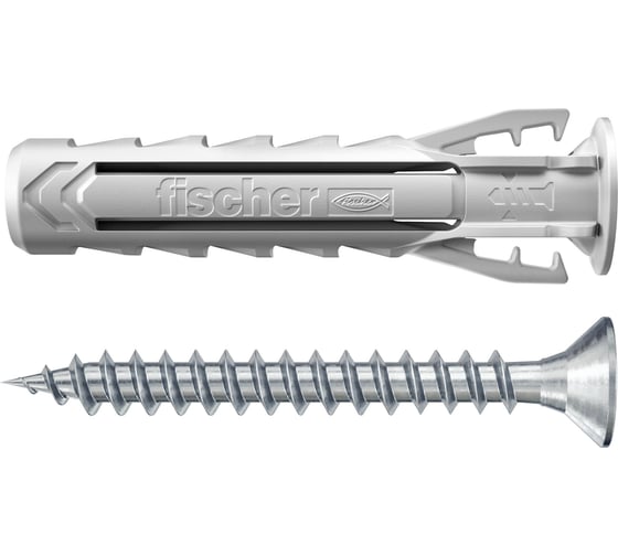 Изображение товара Дюбель с шурупом Fischer SX PLUS 6X30 S K NV 4.5 x 40 блистер 567827