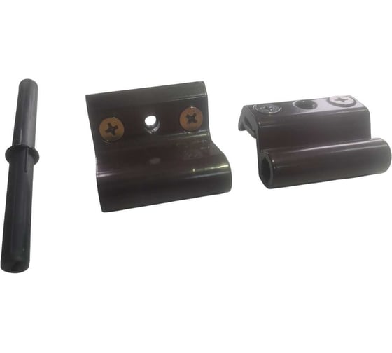 Изображение товара Петля поворотная оконная МЕТИЗИК АГАТ Европаз, регулир коричневая 8714.05