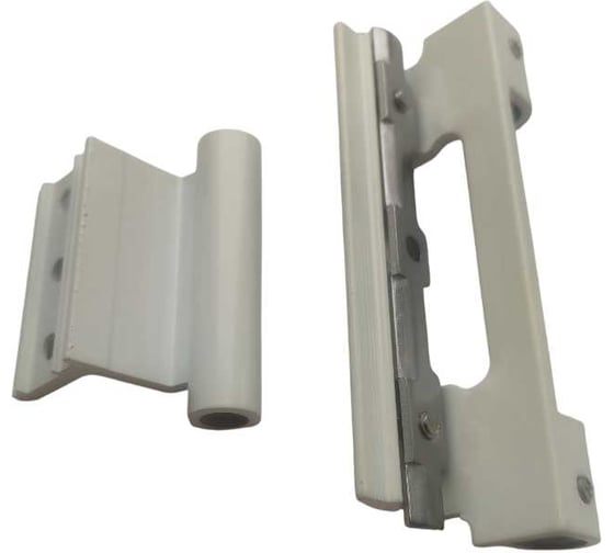 Изображение товара Петля оконная МЕТИЗИК АГАТ белая фрамуга 8713