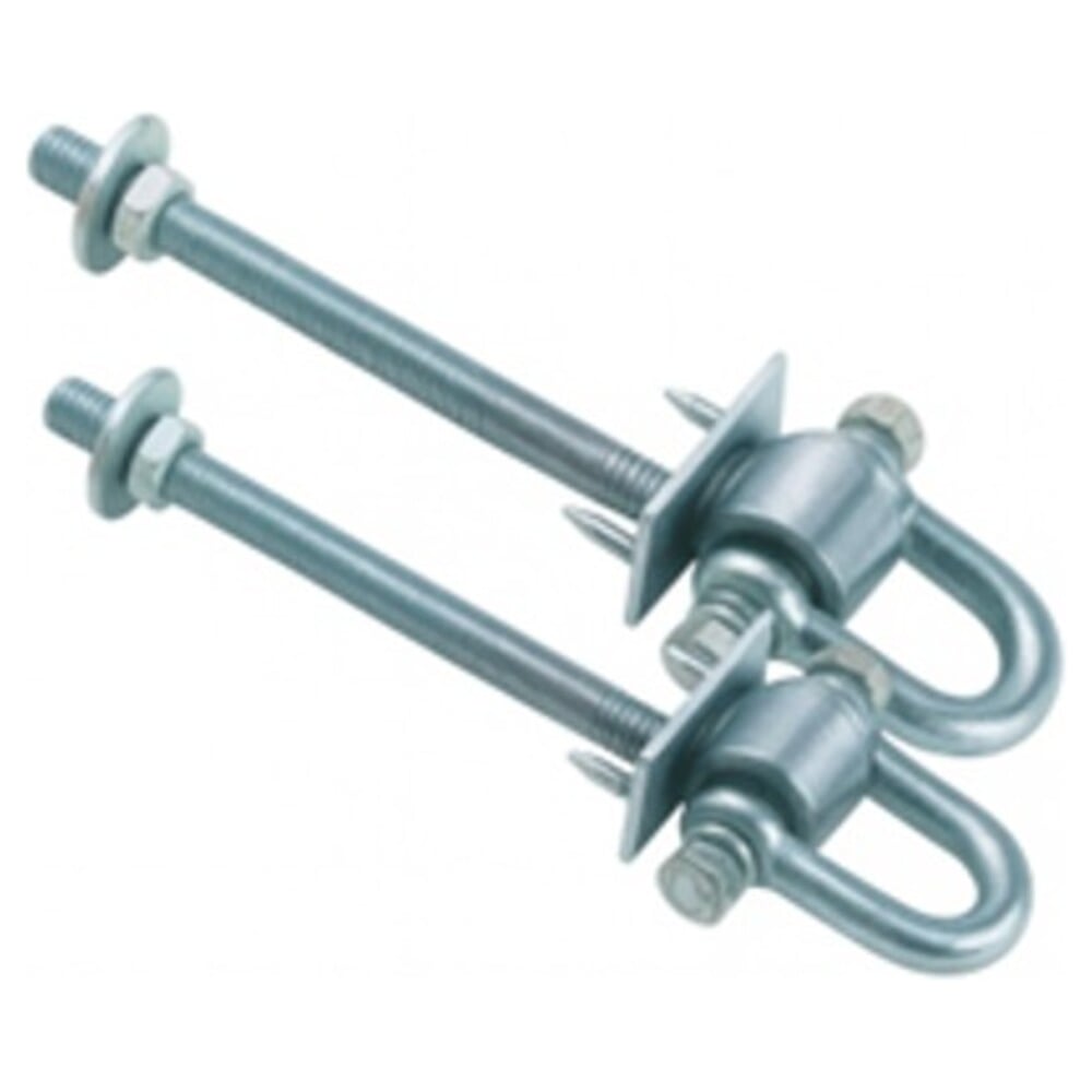 Изображение товара Подвес для качелей МойДвор 2шт. Тип D+. Крепеж для гамака. Кронштейн крепление со скобой для груши. SAC000209(2)