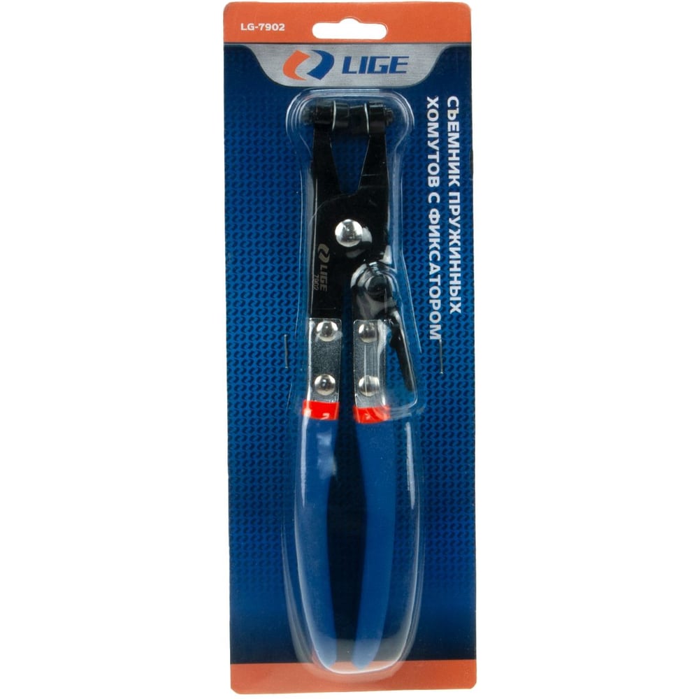 Изображение товара Съёмник пружинных хомутов с фиксатором LIGE LG-7902 375865