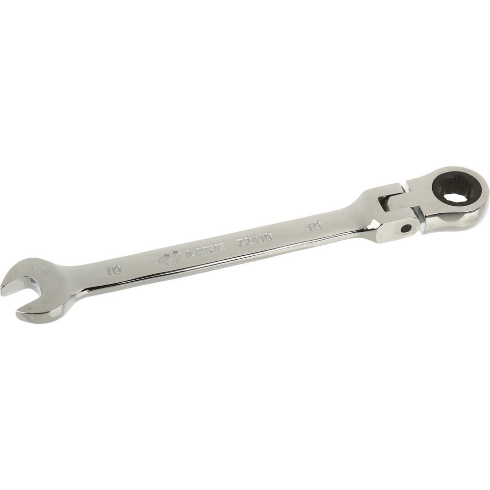 Изображение товара Ключ комбинированный LIGE 10мм трещоточный с подвижной головкой LG-72410 323970