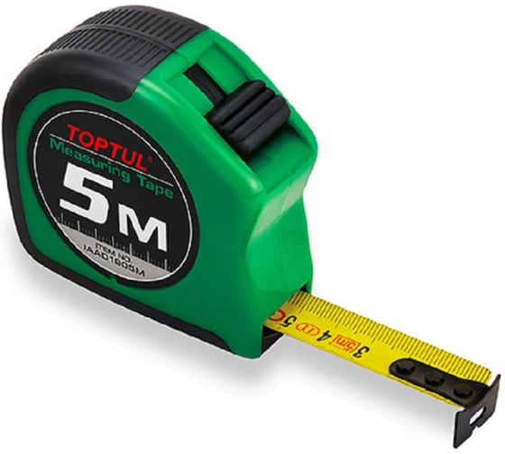 Изображение товара Рулетка измерительная TOPTUL 5м х19 мм IAAD1905M