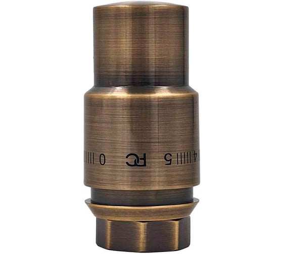 Изображение товара Термостатическая головка Armature CRISTAL М30х1,5 цвет бронза Primoclima Armature Primoclima PCHEAD05B