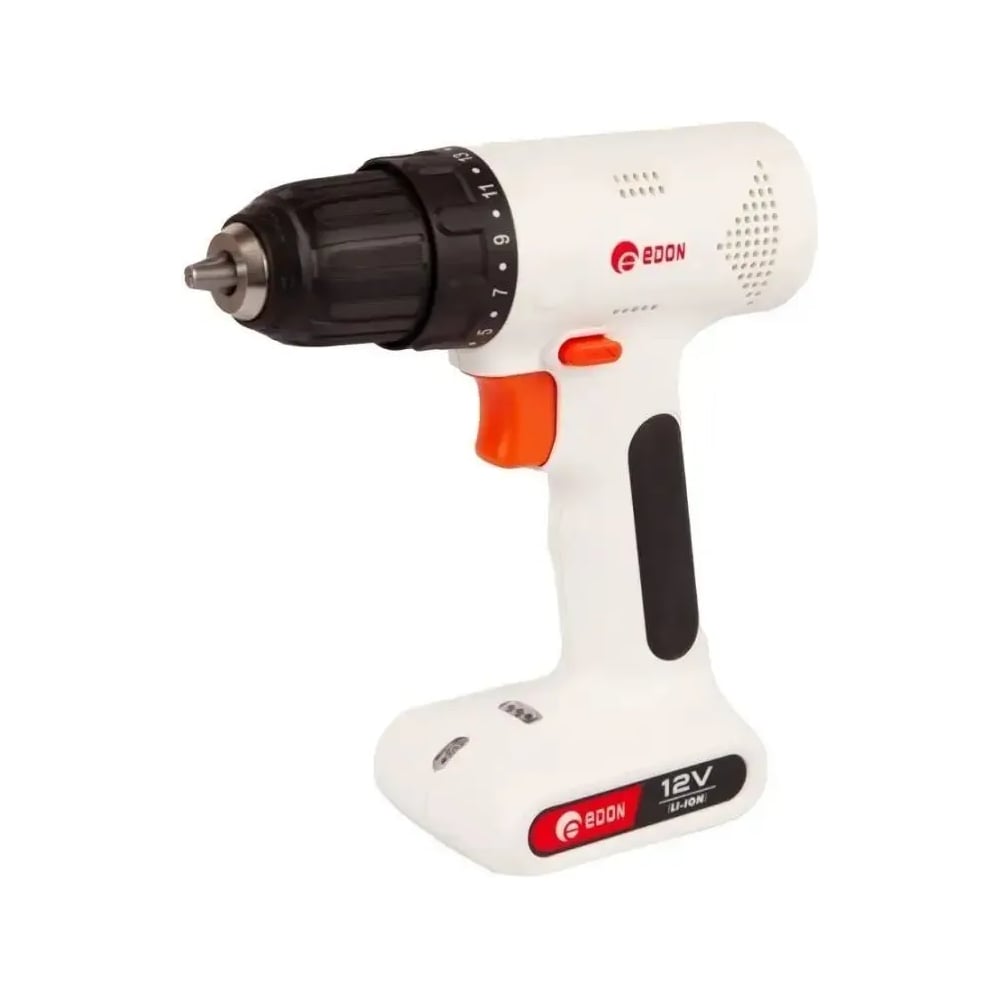 Изображение товара Дрель-шуруповерт со встроенным аккумулятором EDON OAF12-MAD, 12В, 18Н.м. 16519