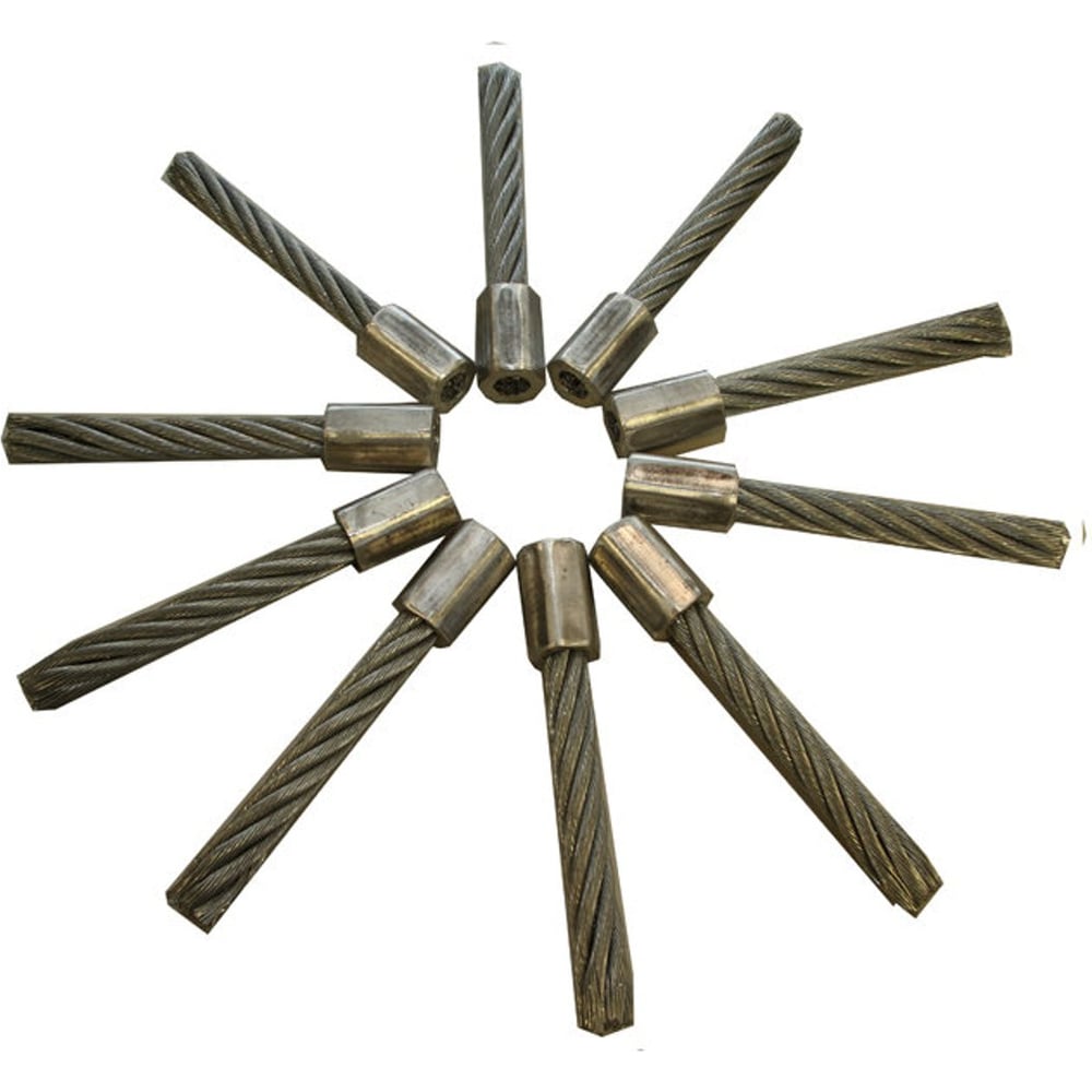 Изображение товара Щетки металлические TIELBUERGER (комплект) к TW50, TW50S, TW50X (1 комплект - 10 шт.) AD-460-001