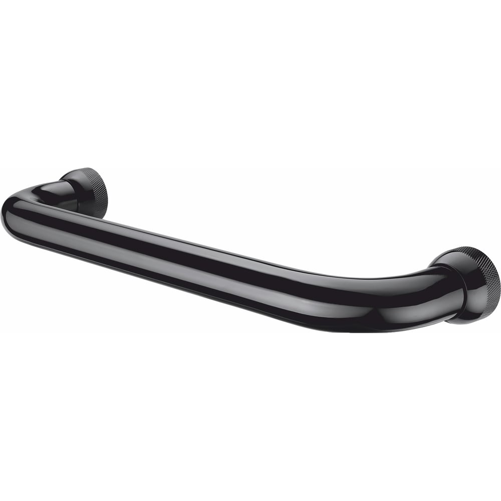 Изображение товара Поручень WasserKRAFT K-1066PB черный глянец, П-образный, 350 мм