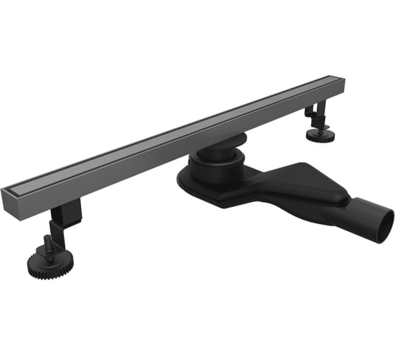 Изображение товара Душевой трап RGW SDR-51Gr-80 однолинейный щелевой 800 Серый O 50 мм сифон + ножки 76215180-11