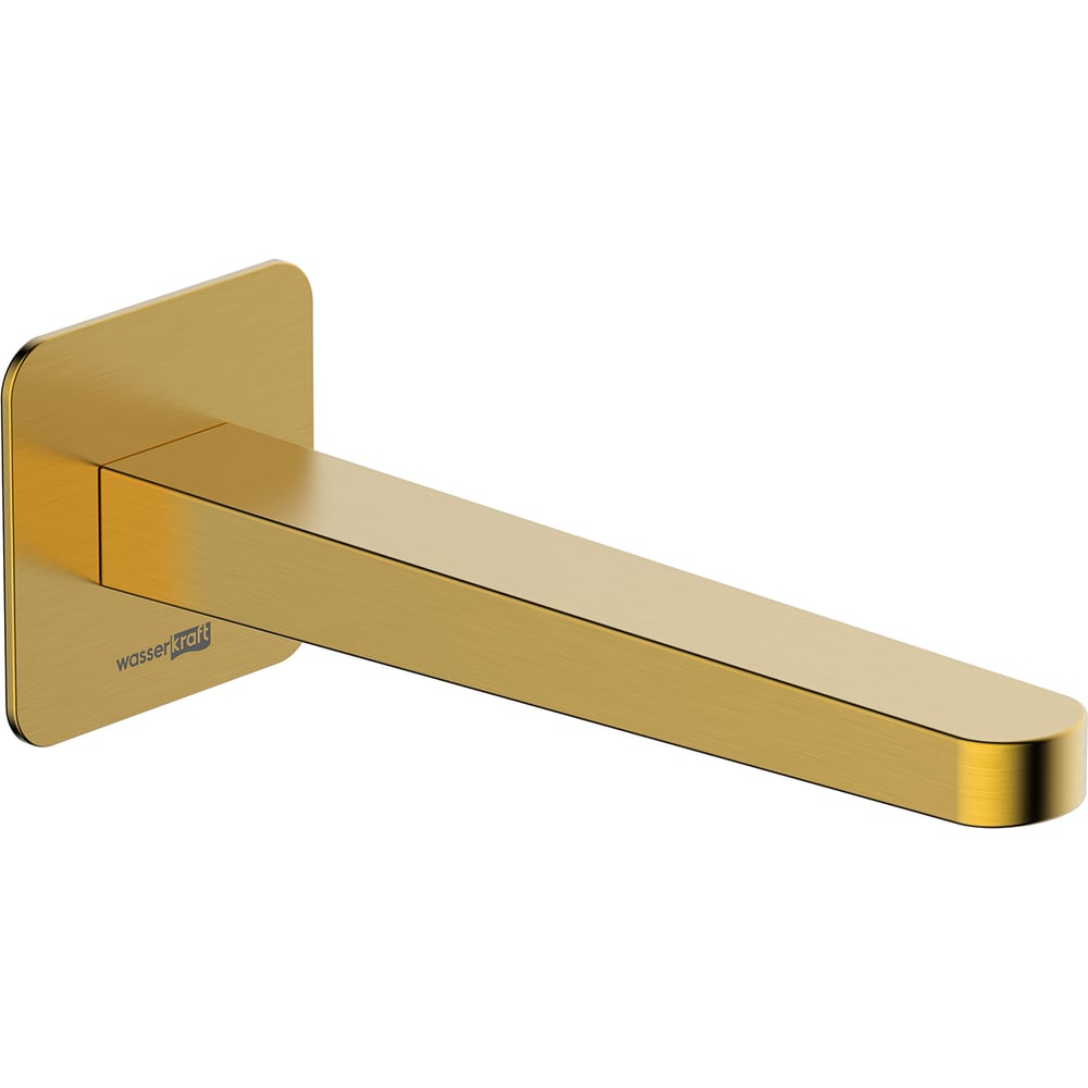 Изображение товара Настенный излив WasserKRAFT A308 с покрытием PVD, матовое золото
