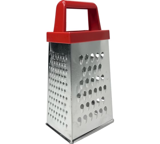 Изображение товара Четырехгранная терка EUROHOUSE с пластиковой ручкой, 18х8.8x6.5 см 14102