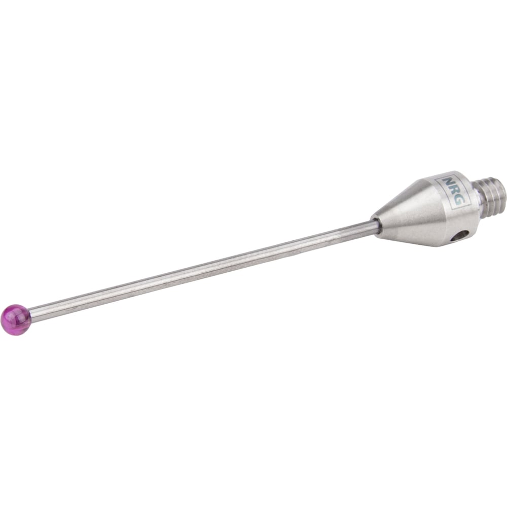 Изображение товара Щуп NORGAU M4, сфера рубин D3 мм, стержень карбид вольфрама, L50мм 048104015
