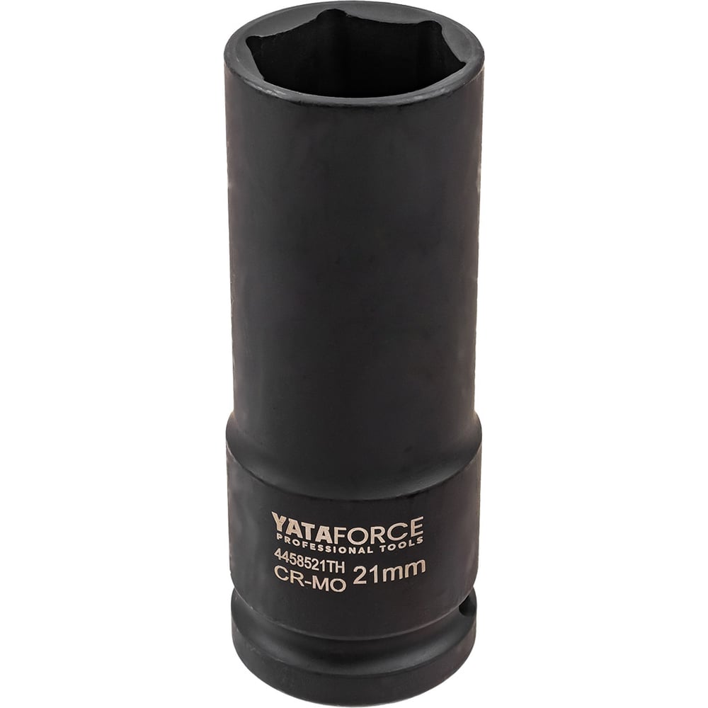 Изображение товара Головка ударная YATAFORCE 21мм 1/2 для глубокого торца YF-4458521TH