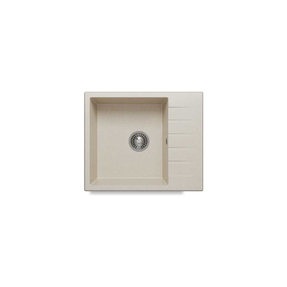 Кухонная мойка Polygran DEKA-600 №327 Кремовый 72730327