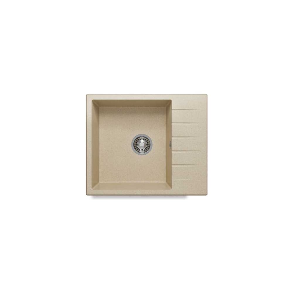 Кухонная мойка Polygran DEKA-600 №328 Опал 72730328