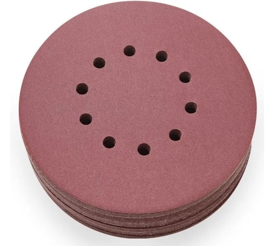 Изображение товара Шлифовальные круги Vitatools 225 мм для жирафа, Р1000, 10 штук- 10 отверстий R-225-P1000-10-10