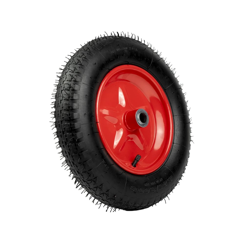 Изображение товара Колесо пневматическое Sebmet для тачки 3.25/3.00-8 (Ф 35-36 см) посадочный диаметр 20 мм TD027323820