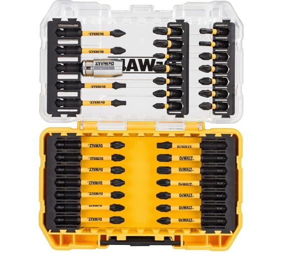 Изображение товара Набор бит и насадок DEWALT FLEXTORQ DT70746T, 34шт DT70746T-QZ