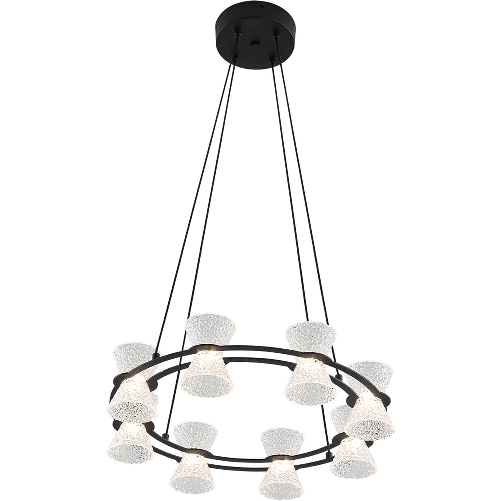 Изображение товара Люстра подвесная LUMION VINORA 28W с прозрачными плафонами