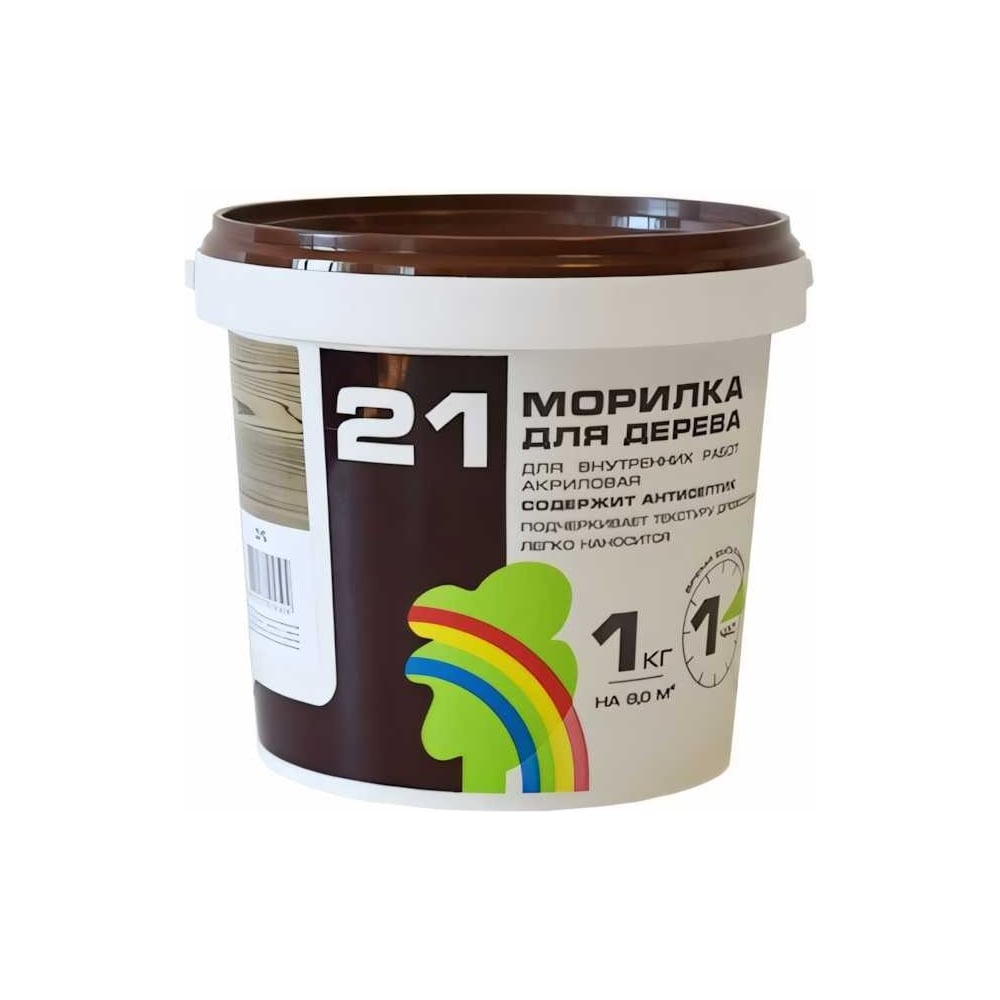 Изображение товара Морилка Радуга ВДАК 21 эбеновое дерево, 1кг морилка_радуга_эбеновое_дерево_1л Изображение товара Морилка Радуга ВДАК 21 эбеновое дерево, 1кг морилка_радуга_эбеновое_дерево_1л